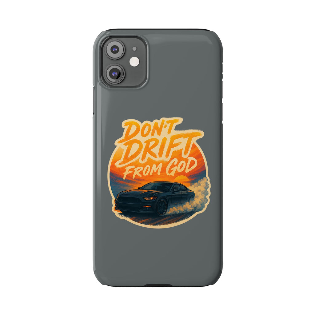 Don't Drift iPhone Case