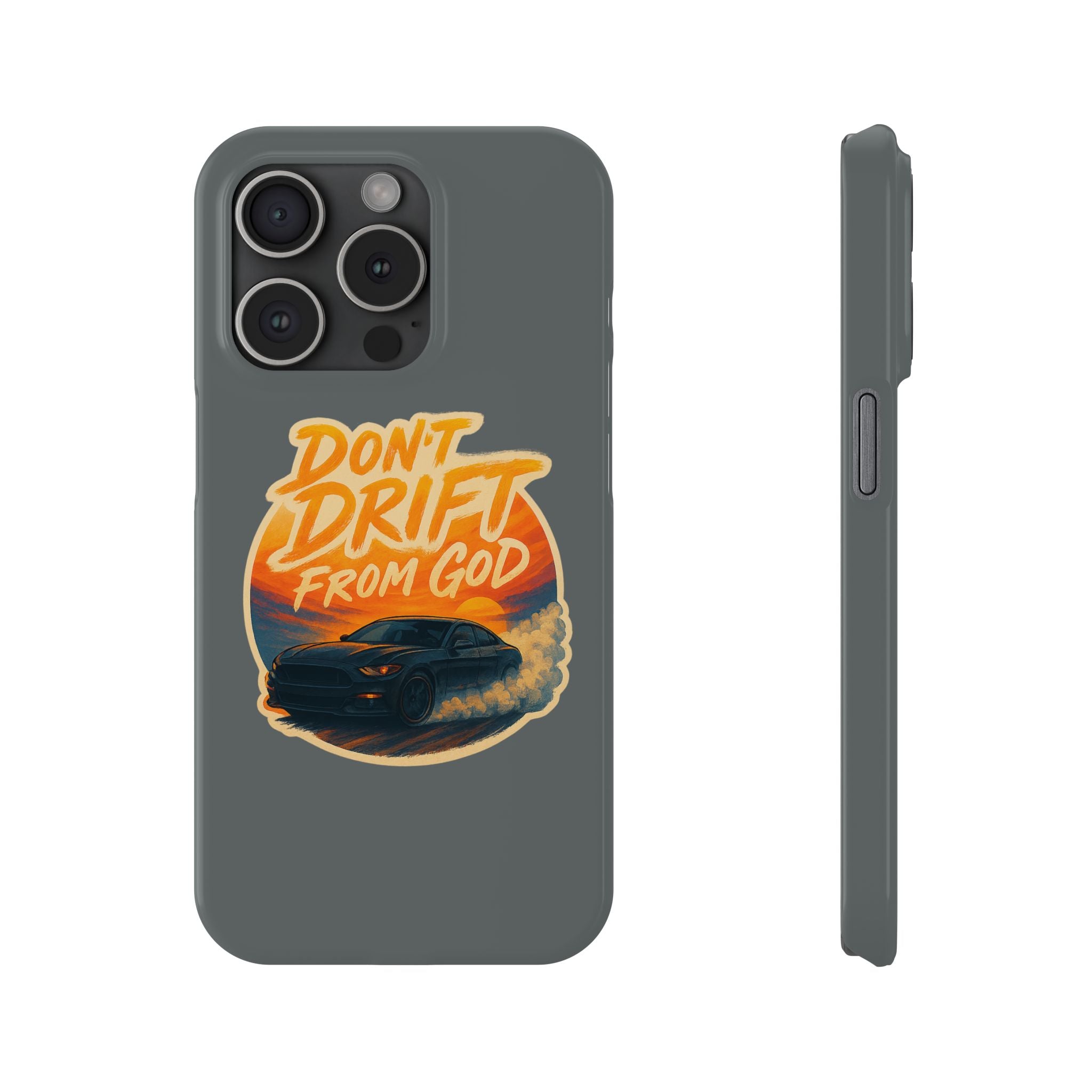 Don't Drift iPhone Case