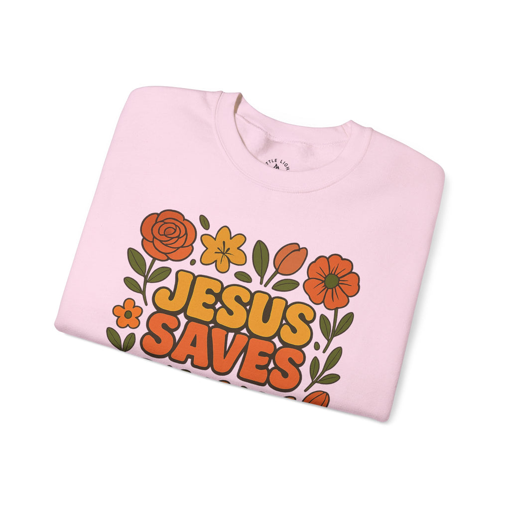 Jesus Saves Crewneck