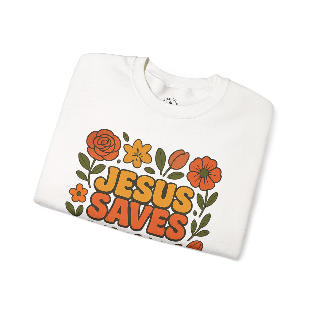 Jesus Saves Crewneck