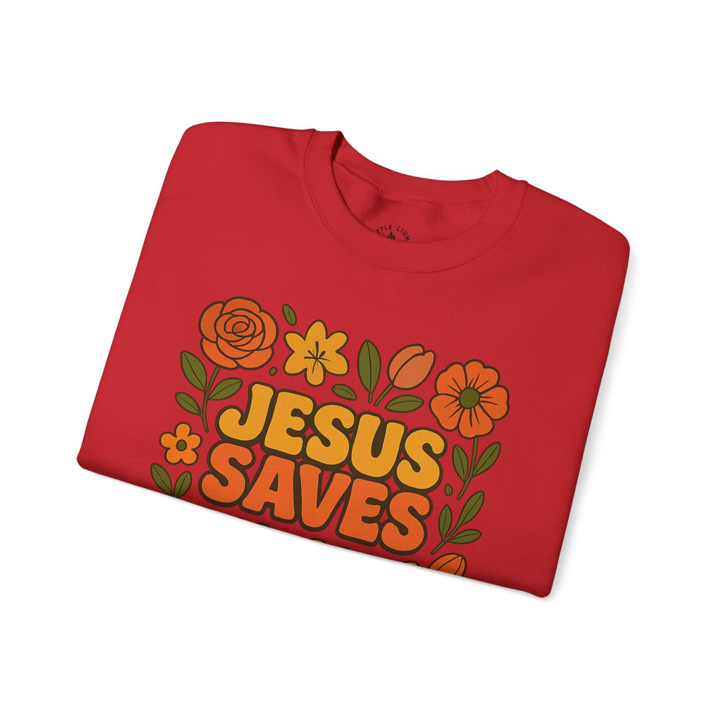 Jesus Saves Crewneck