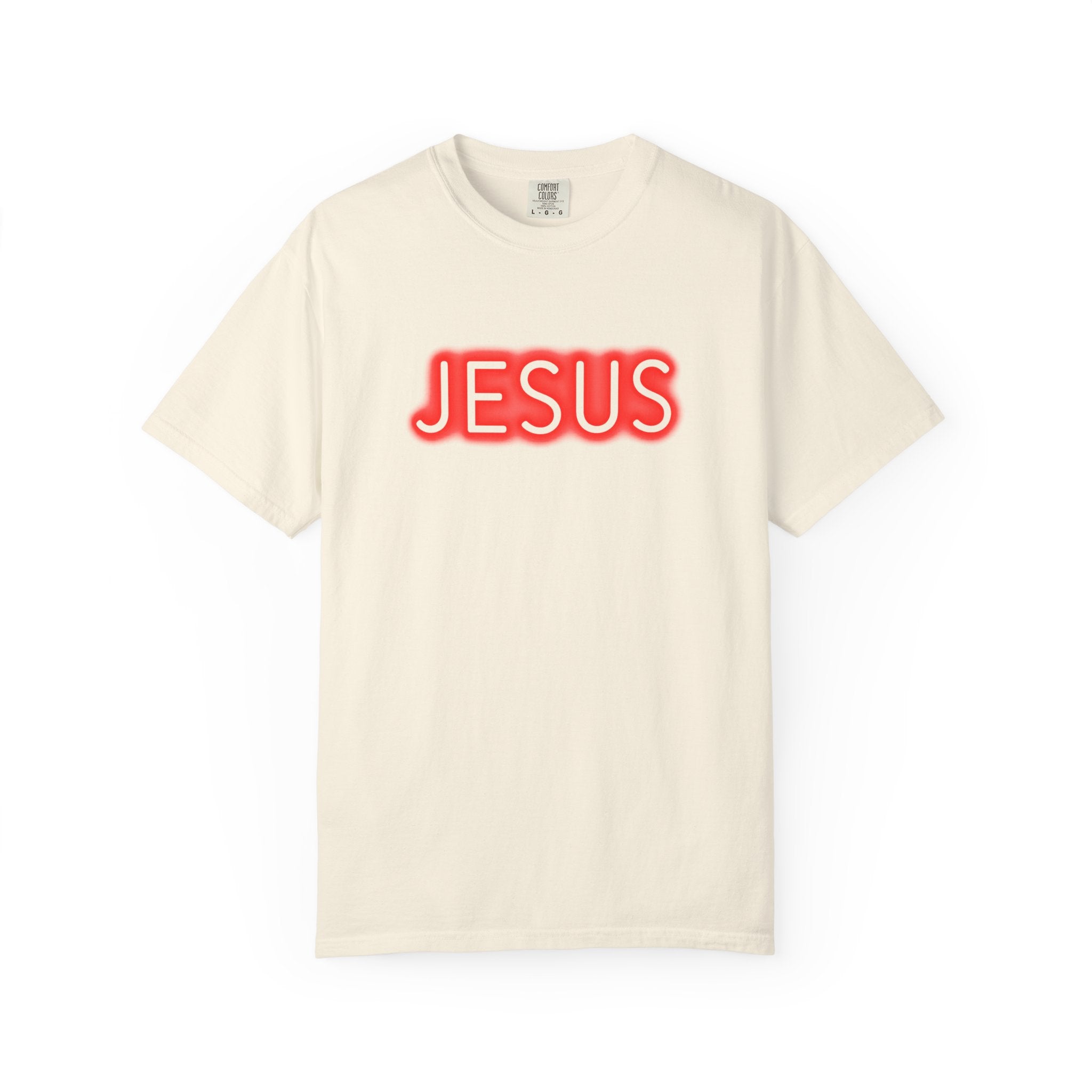 Neon Jesus Saves T-Shirt