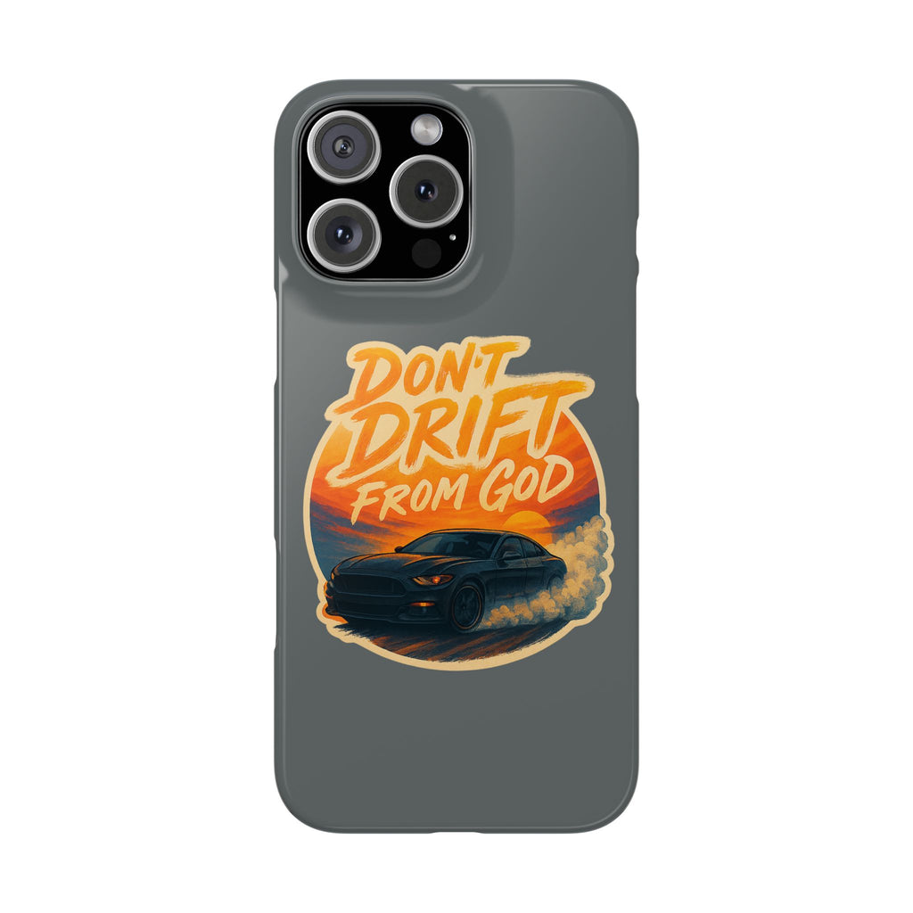Don't Drift iPhone Case