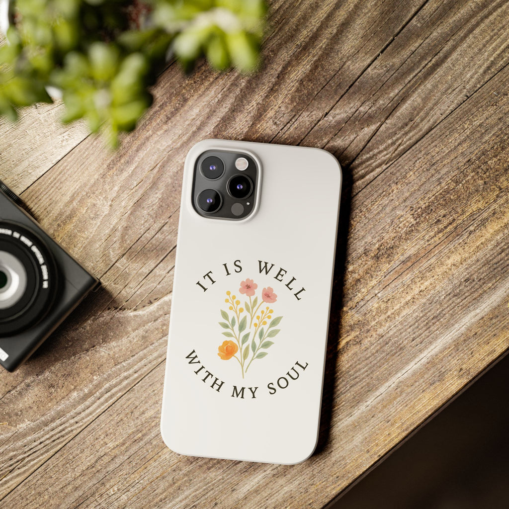 It Is Well iPhone Case