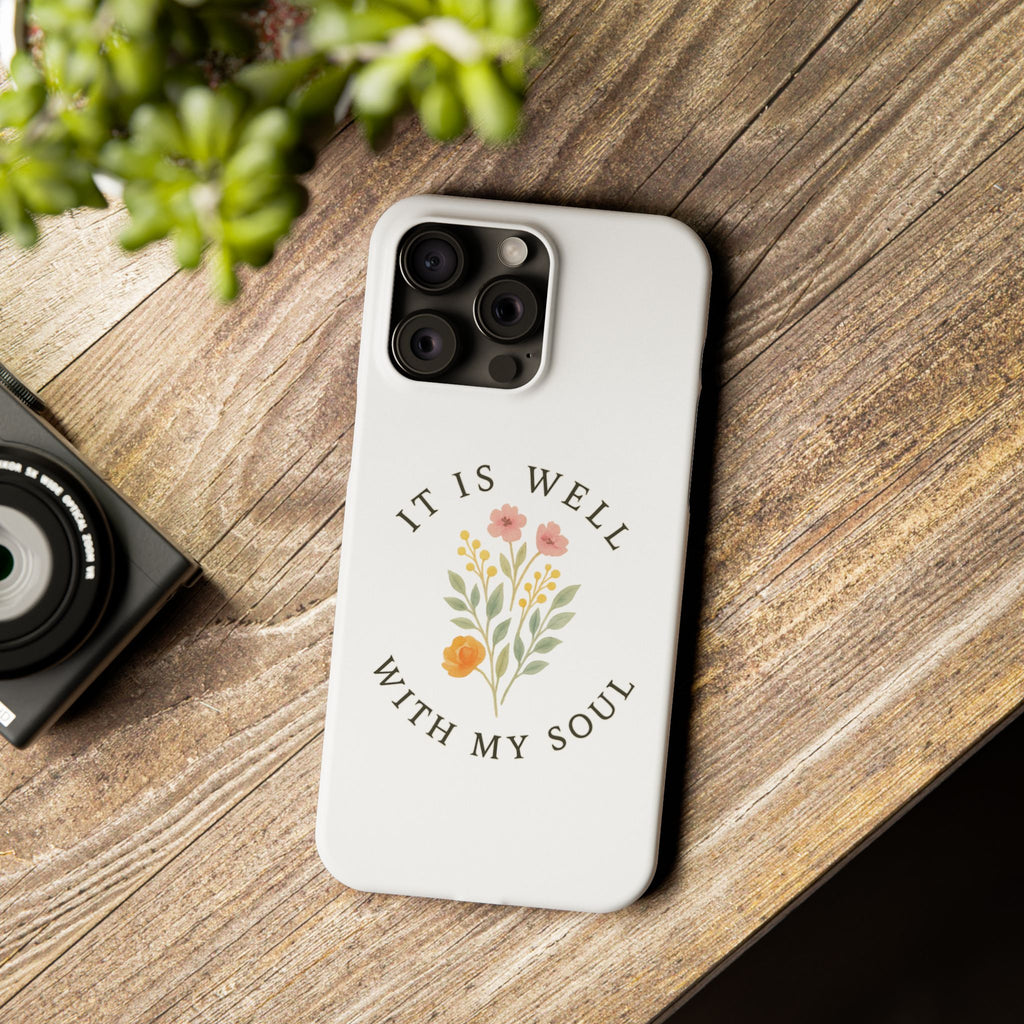 It Is Well iPhone Case