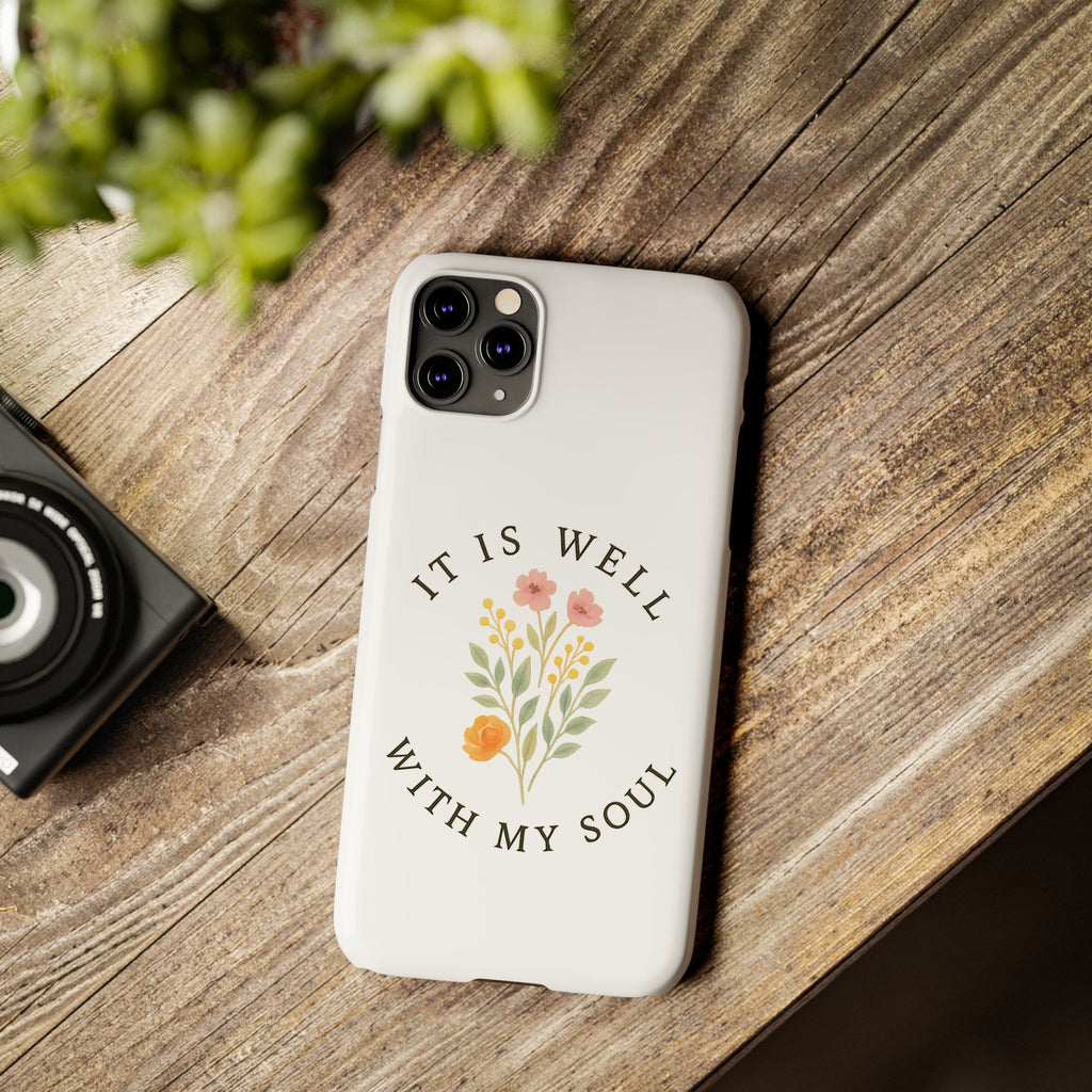 It Is Well iPhone Case