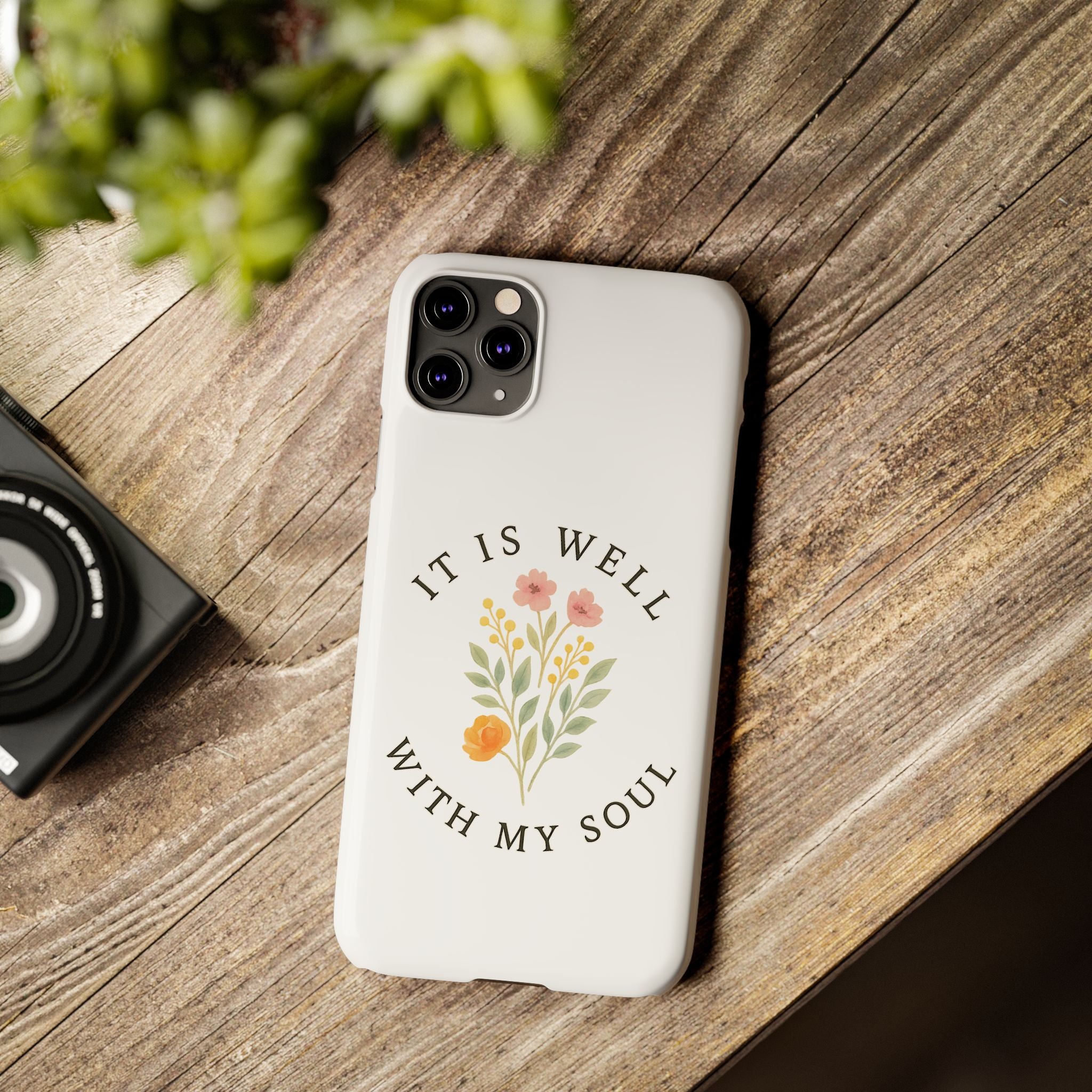 It Is Well iPhone Case