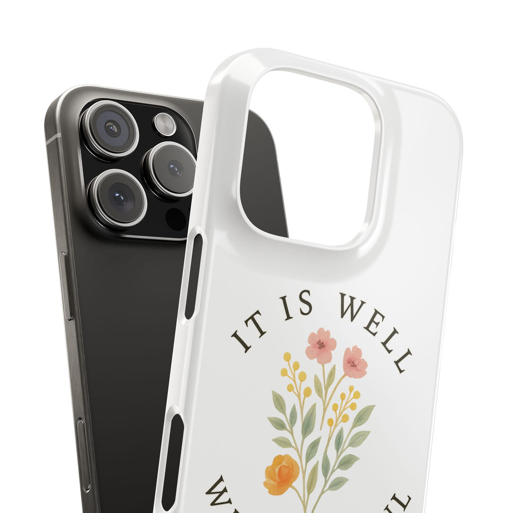 It Is Well iPhone Case