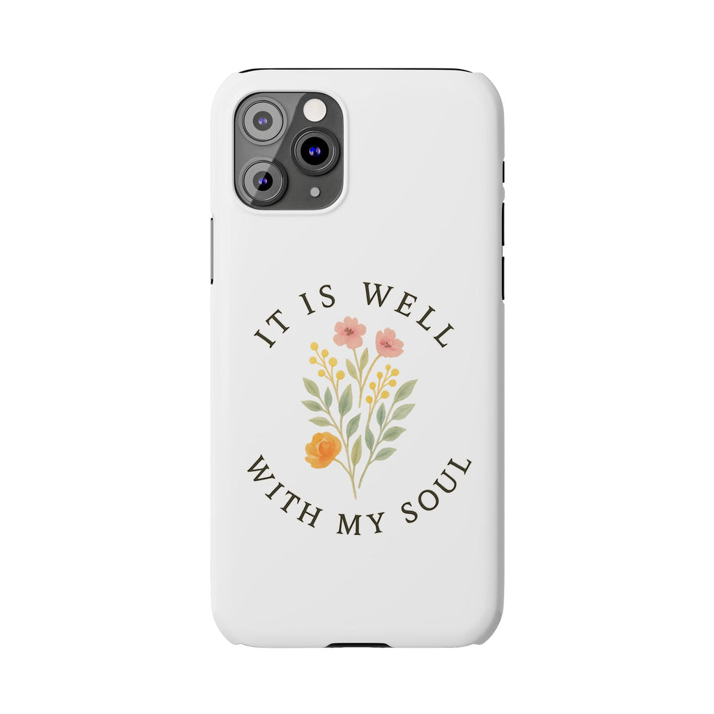 It Is Well iPhone Case