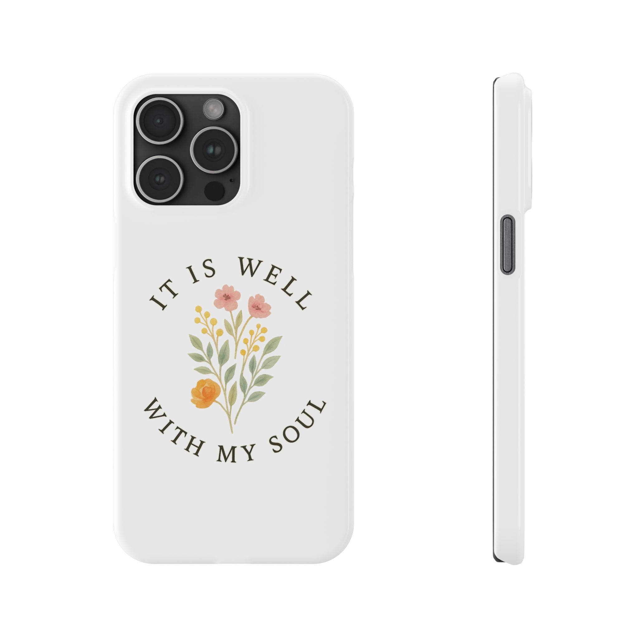 It Is Well iPhone Case