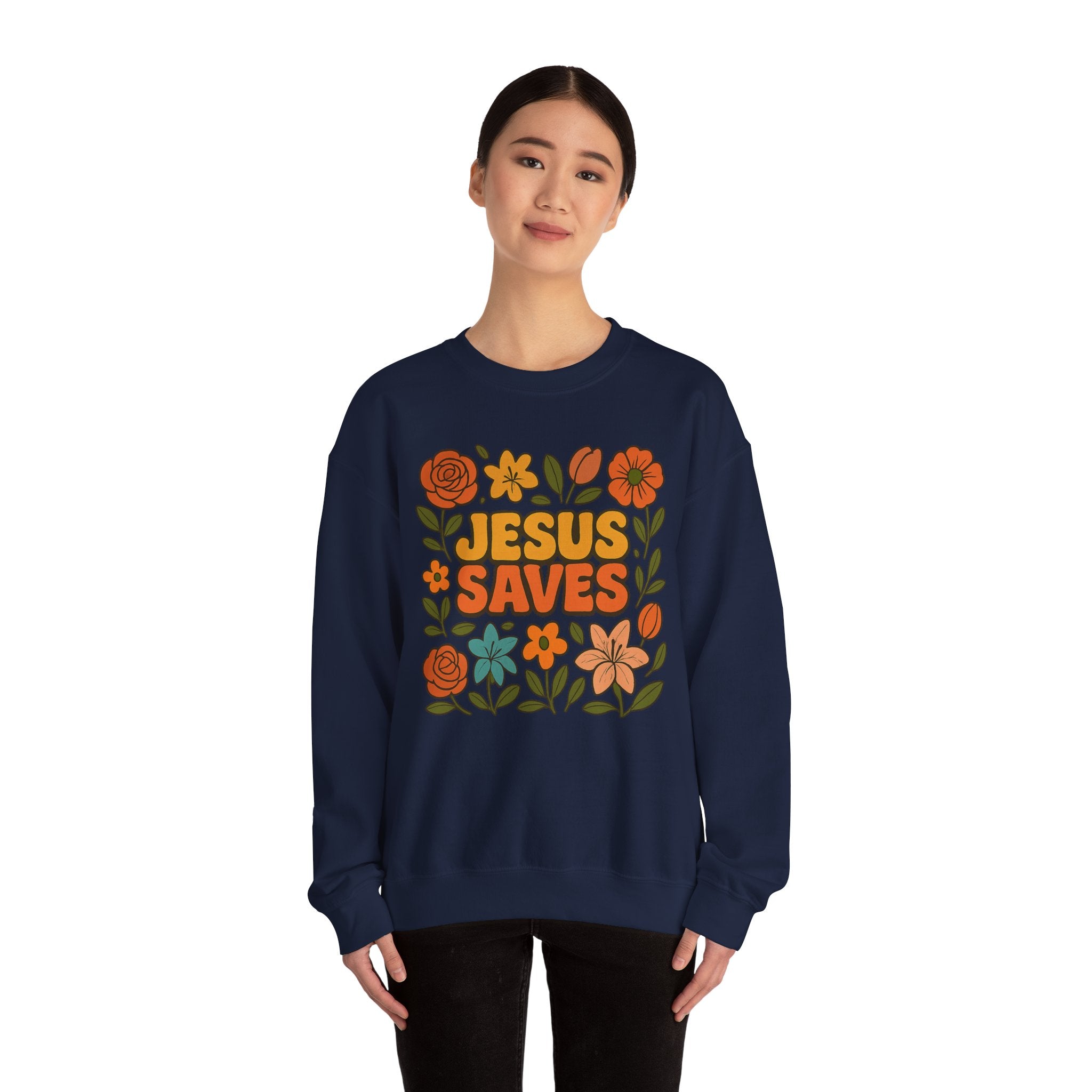 Jesus Saves Crewneck