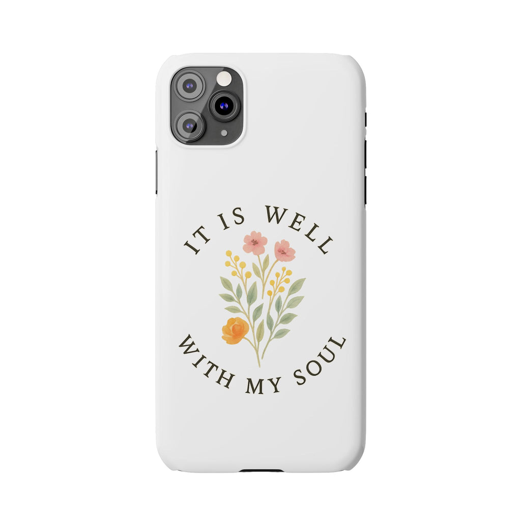 It Is Well iPhone Case