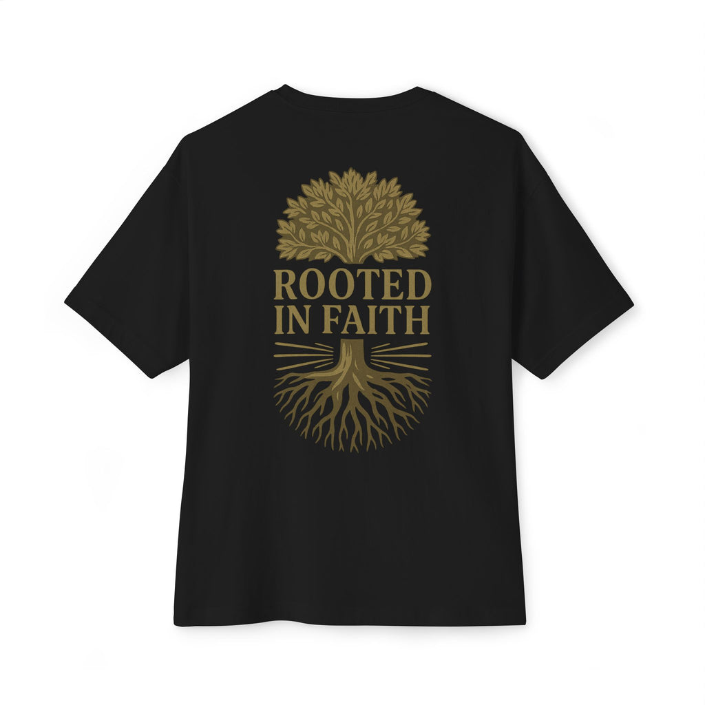 Rooted in Faith Oversized Tee