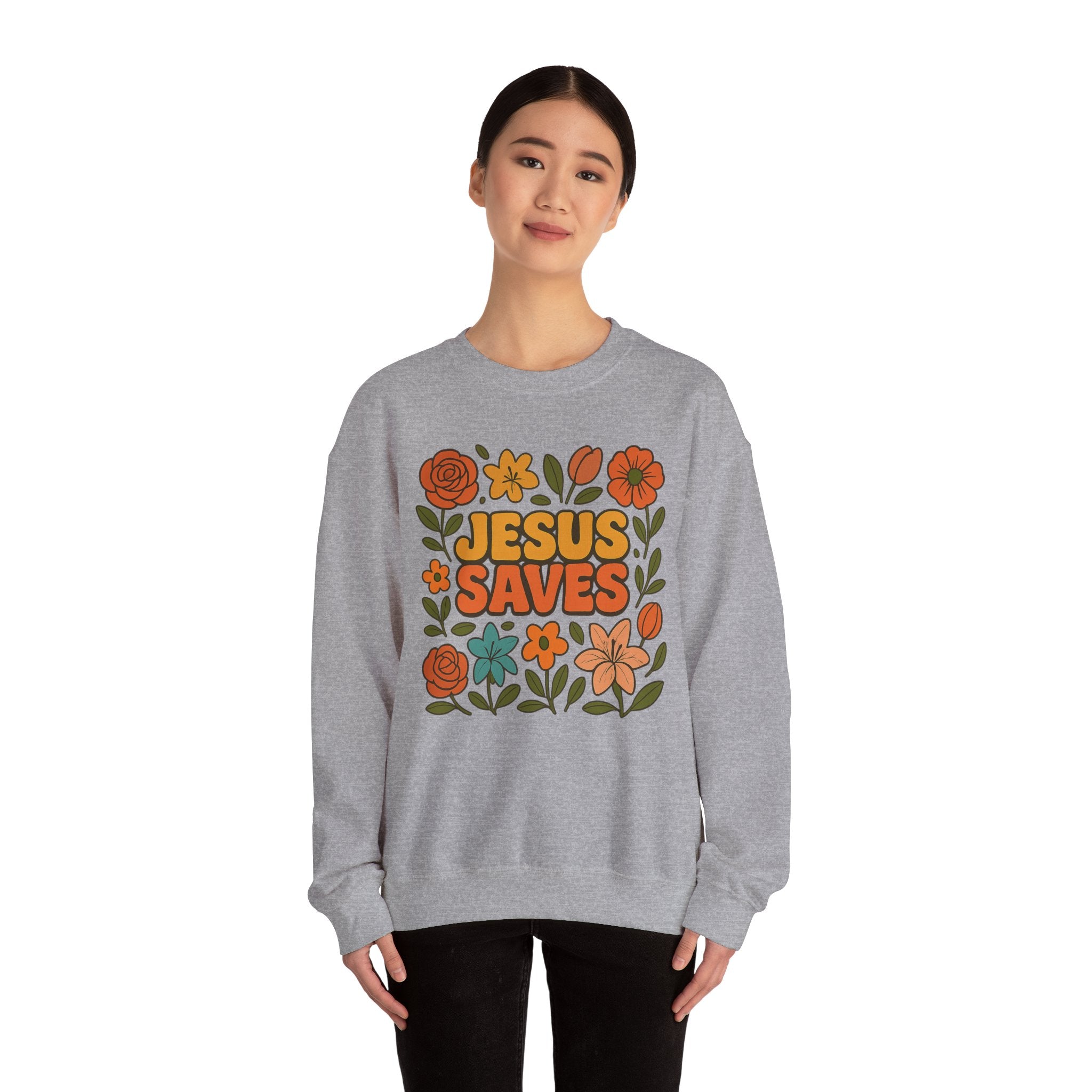 Jesus Saves Crewneck