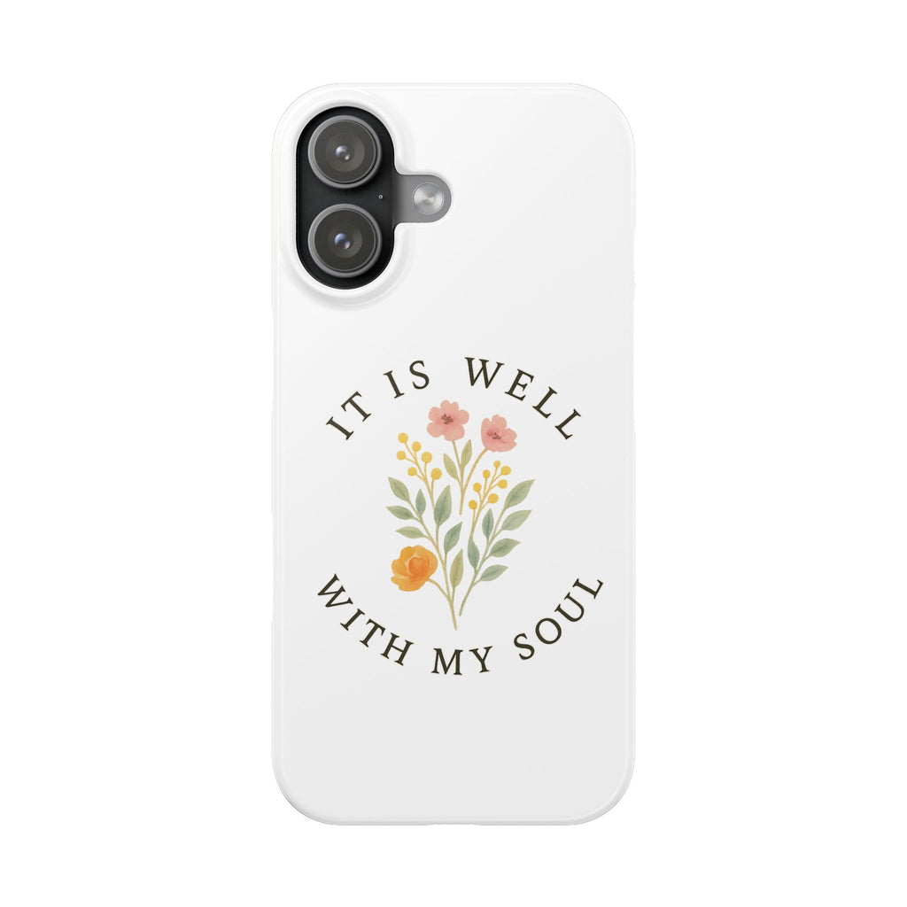 It Is Well iPhone Case