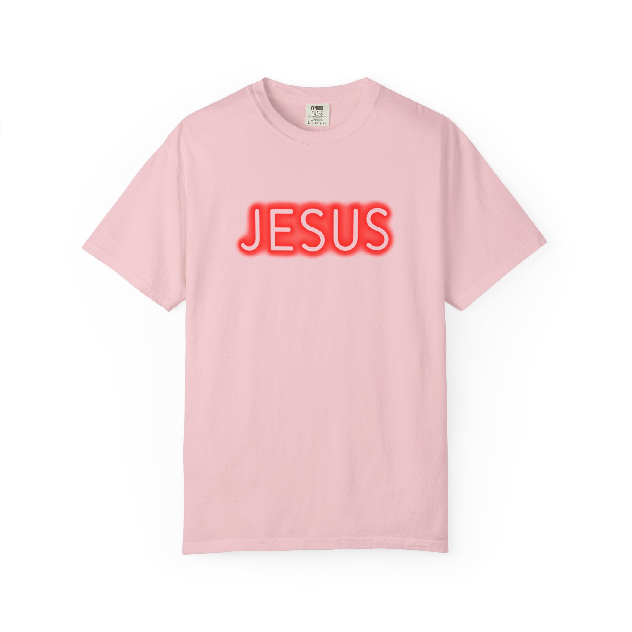 Neon Jesus Saves T-Shirt