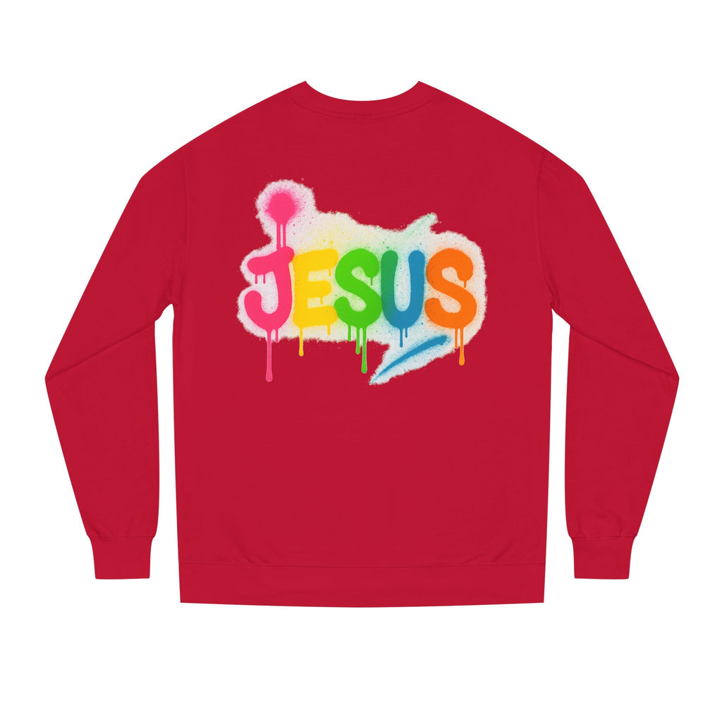 (Loose Fit) Graffiti Crewneck