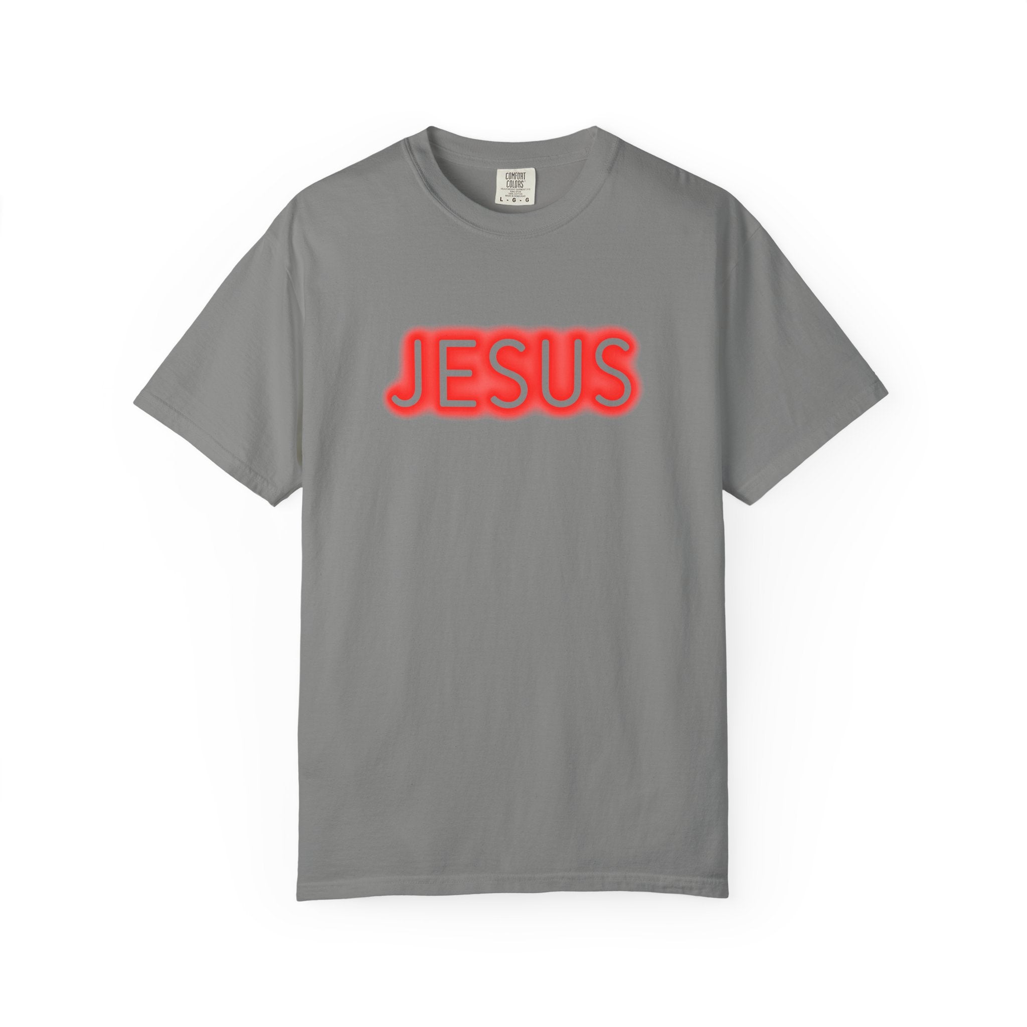 Neon Jesus Saves T-Shirt
