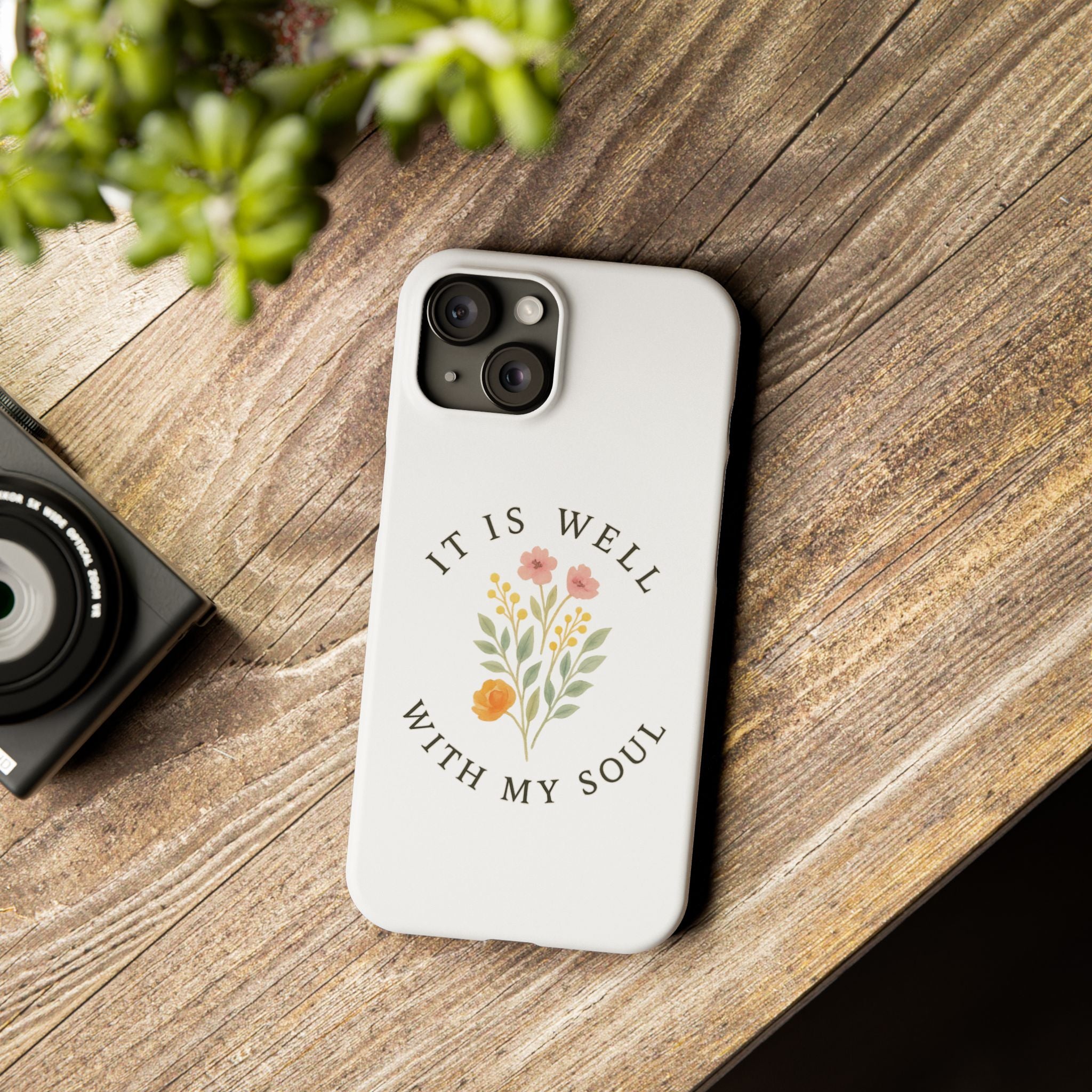 It Is Well iPhone Case