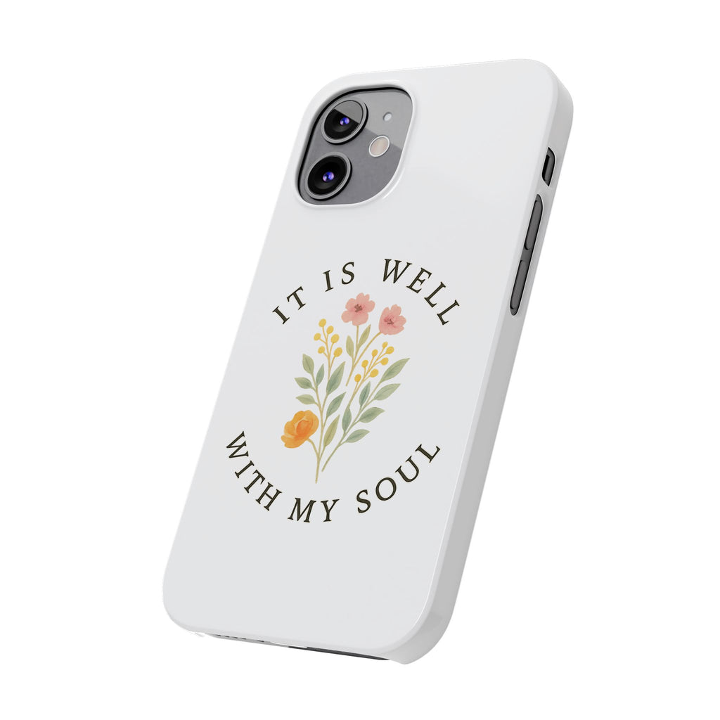 It Is Well iPhone Case