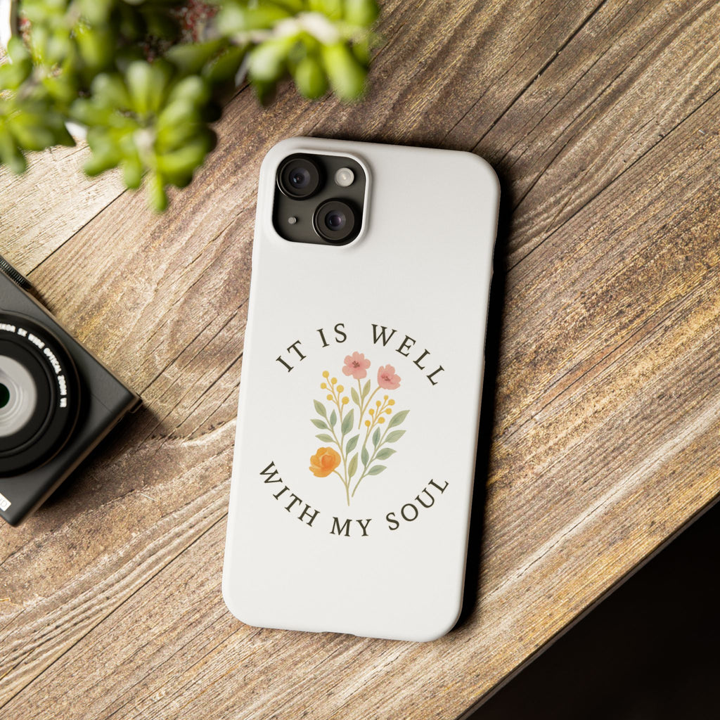 It Is Well iPhone Case