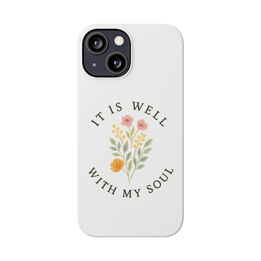 It Is Well iPhone Case