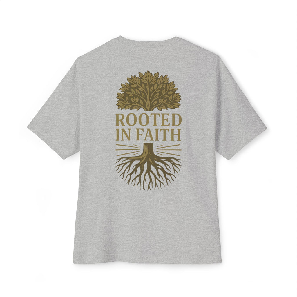 Rooted in Faith Oversized Tee