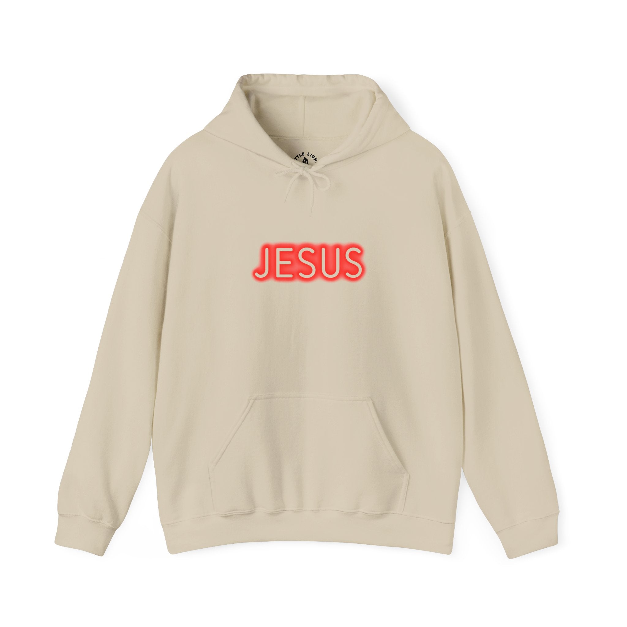 Neon Jesus Saves Hoodie