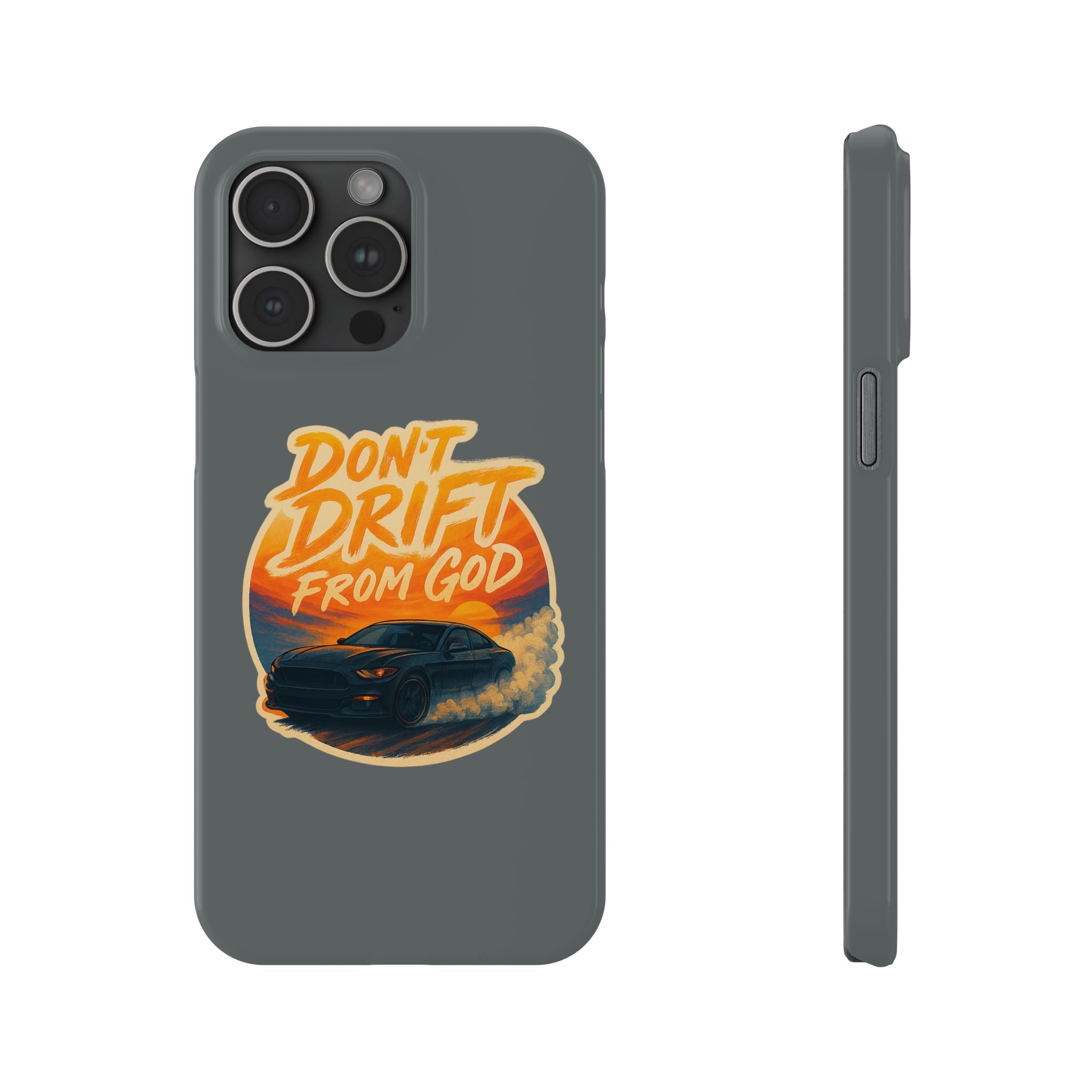Don't Drift iPhone Case
