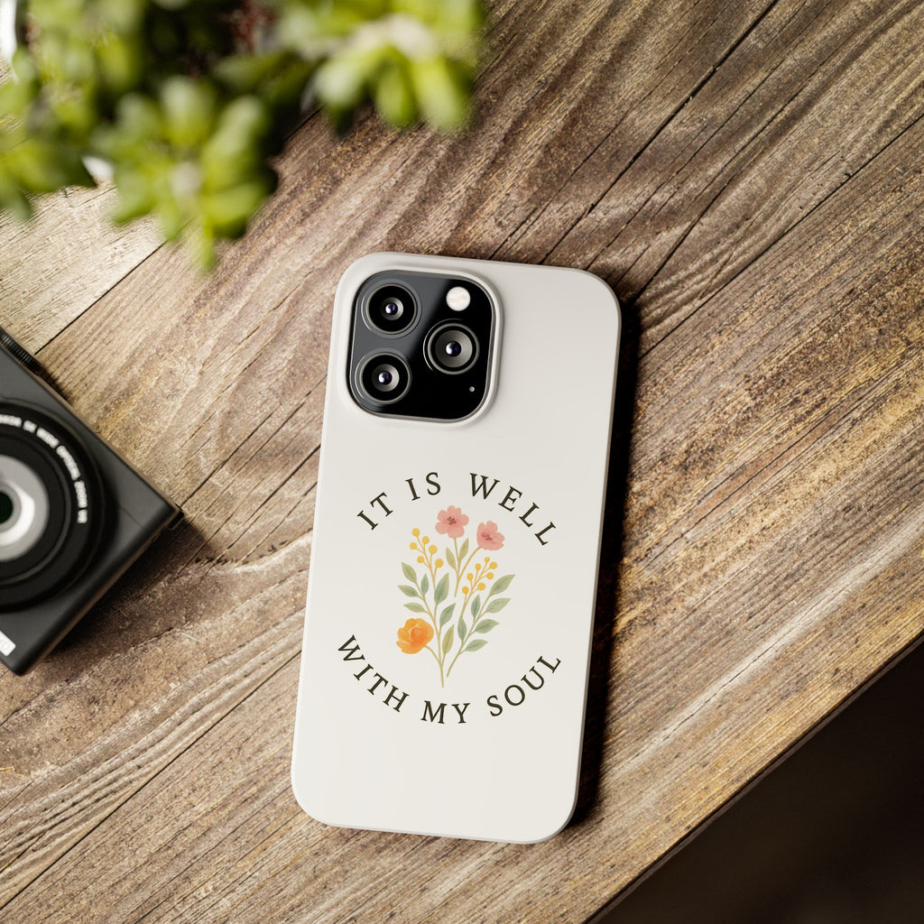 It Is Well iPhone Case
