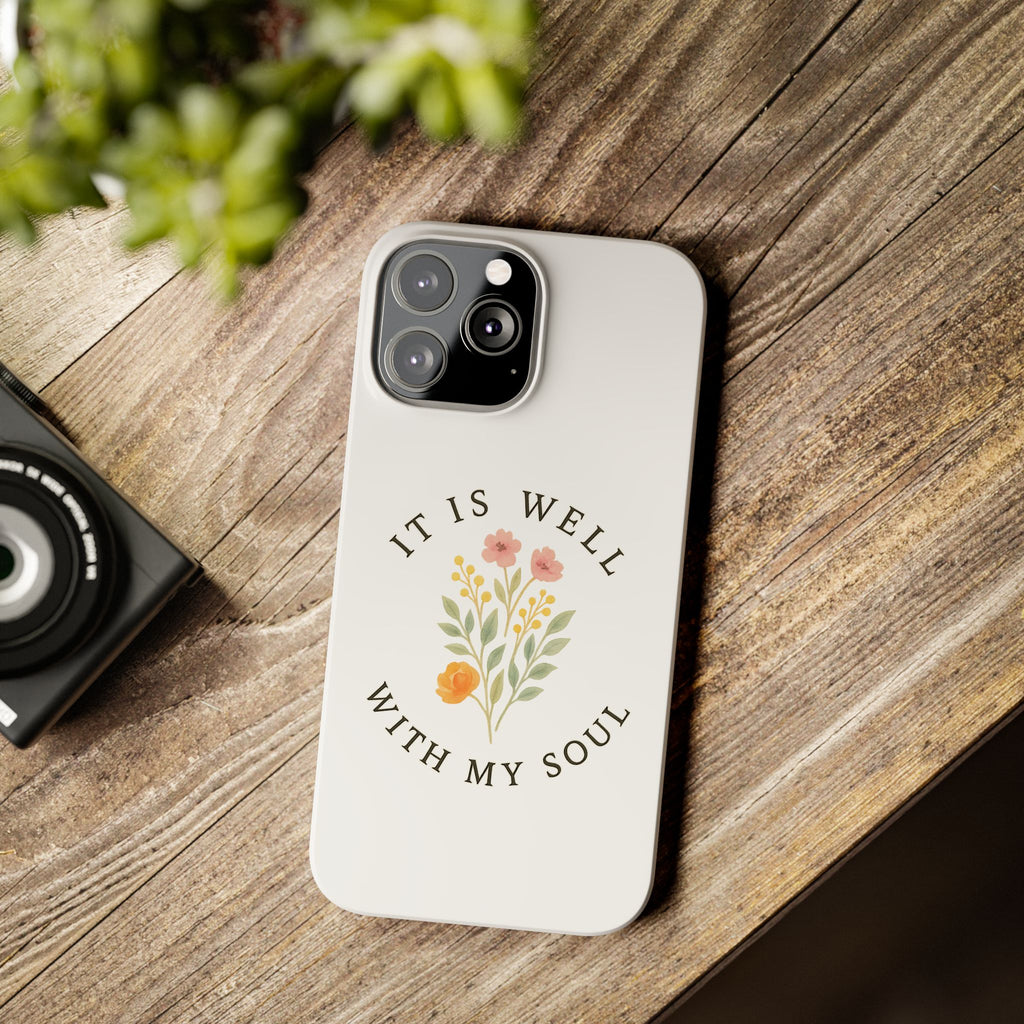 It Is Well iPhone Case