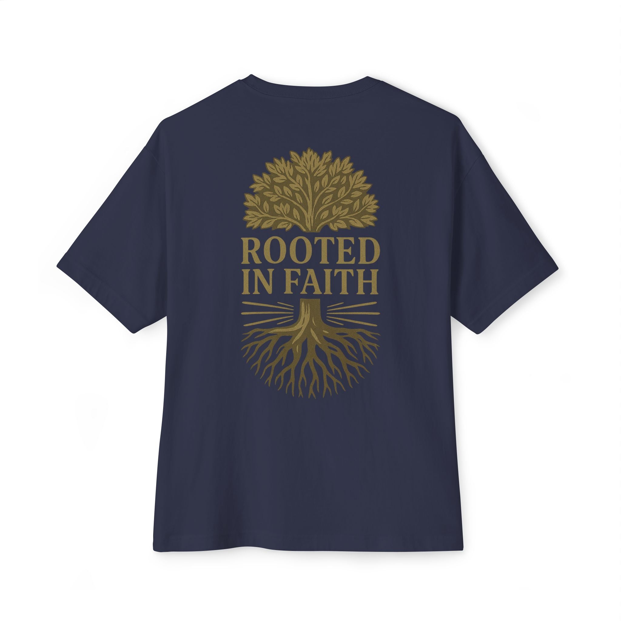 Rooted in Faith Oversized Tee