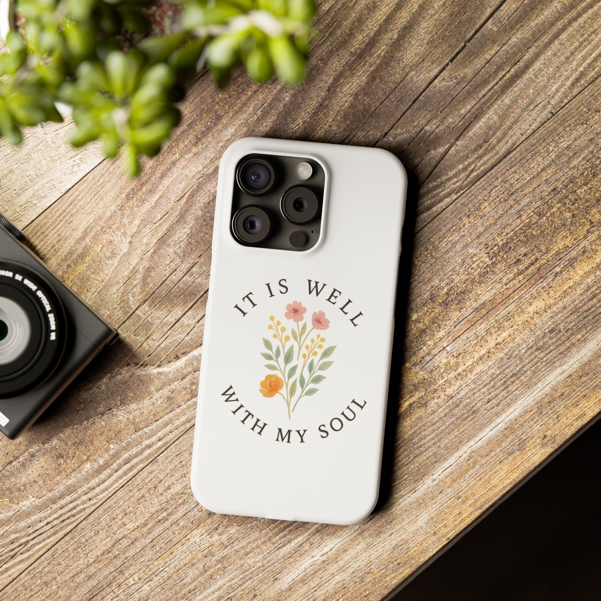 It Is Well iPhone Case