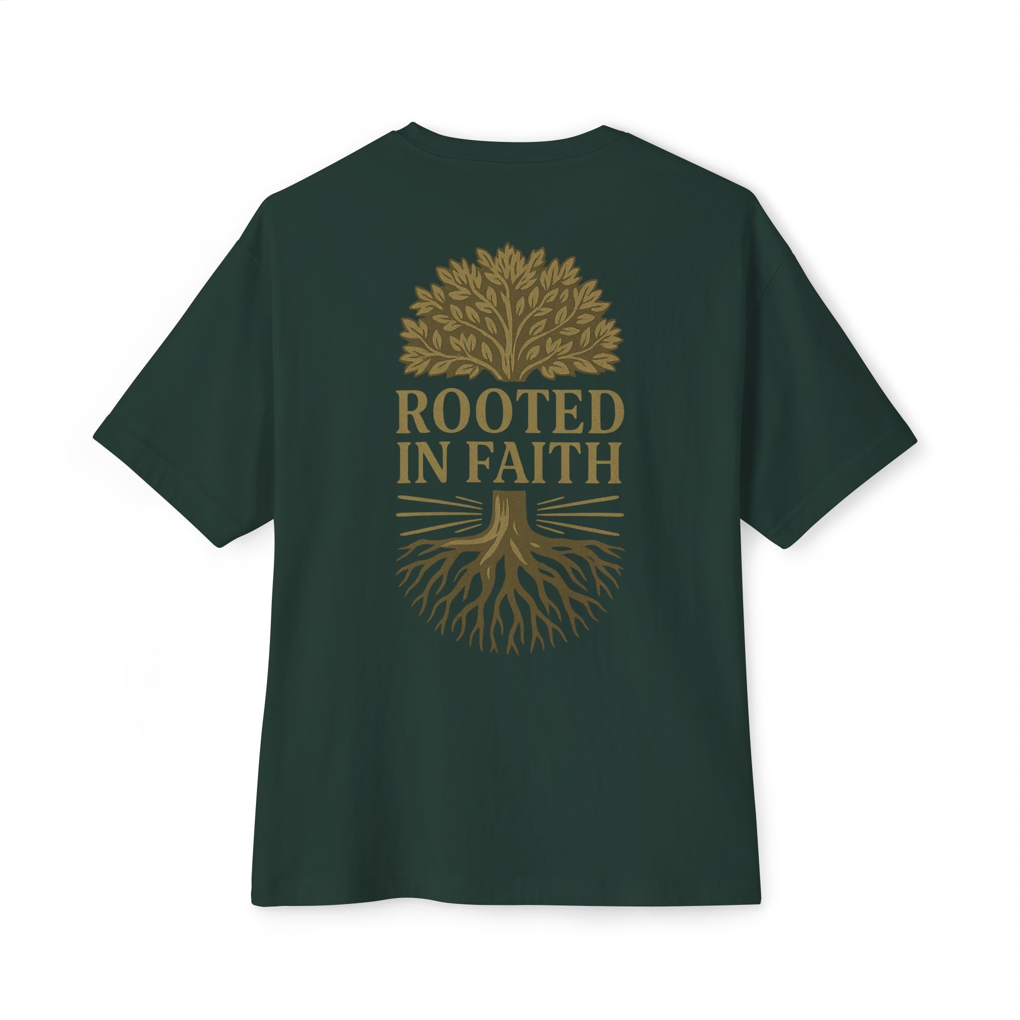 Rooted in Faith Oversized Tee