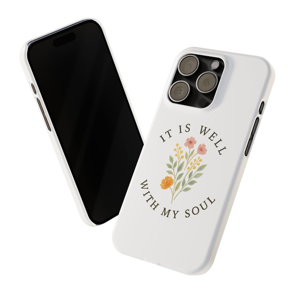 It Is Well iPhone Case