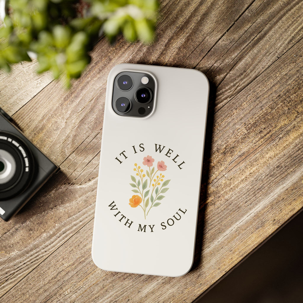 It Is Well iPhone Case