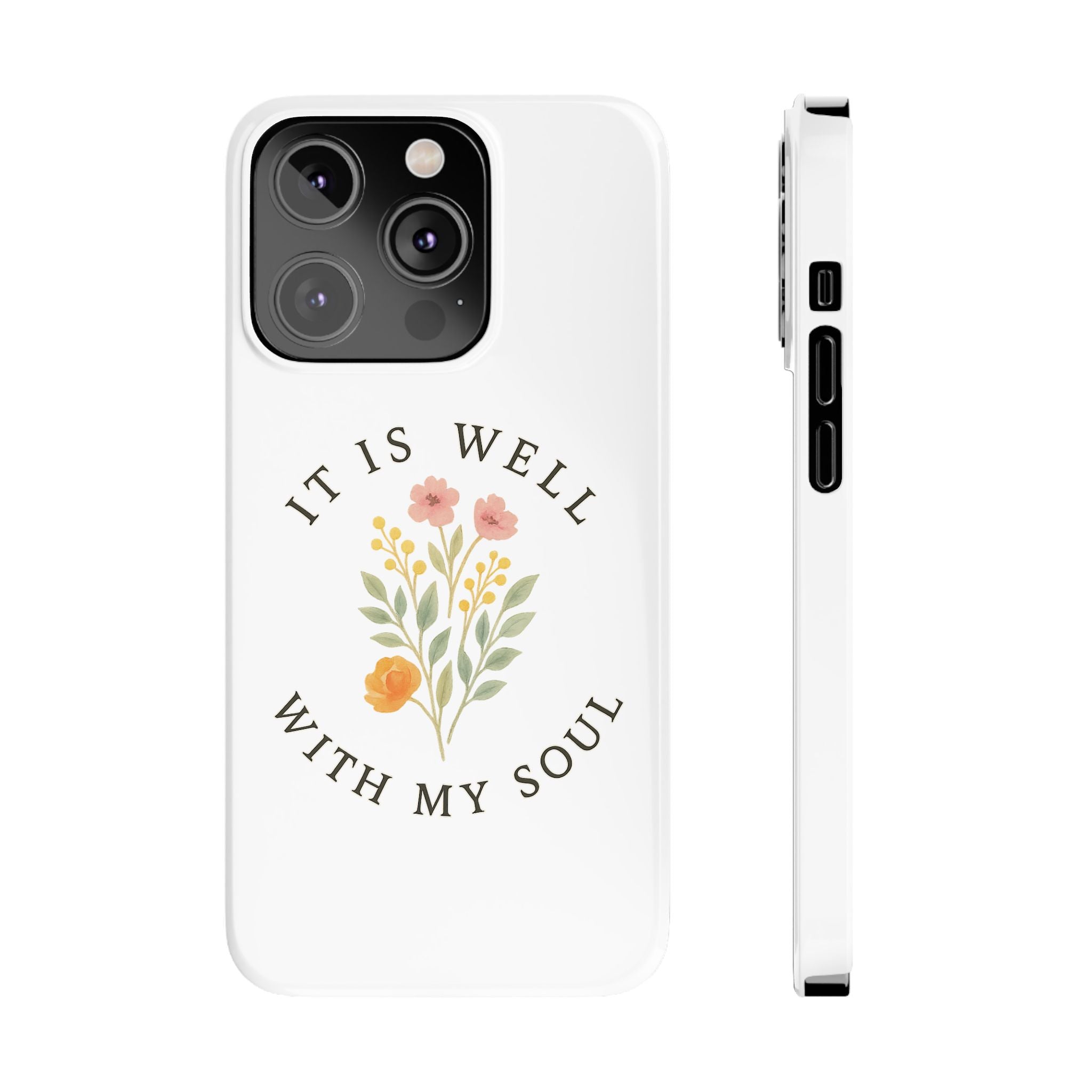 It Is Well iPhone Case
