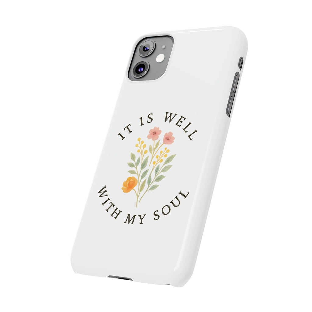 It Is Well iPhone Case