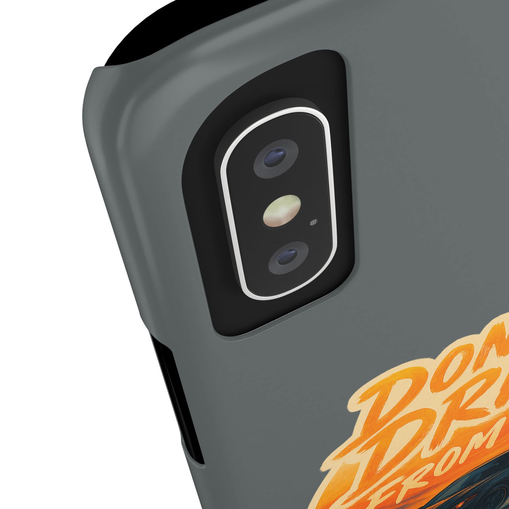 Don't Drift iPhone Case