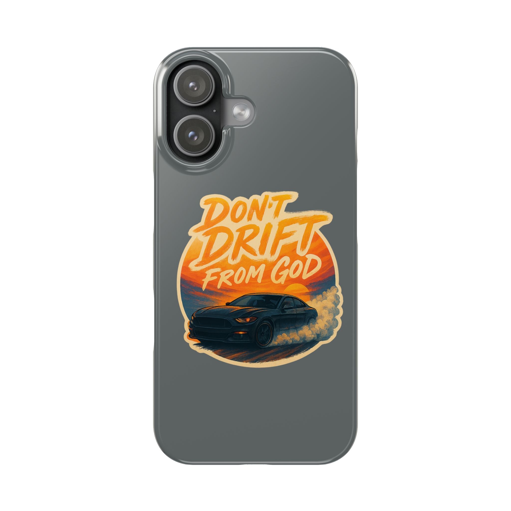 Don't Drift iPhone Case