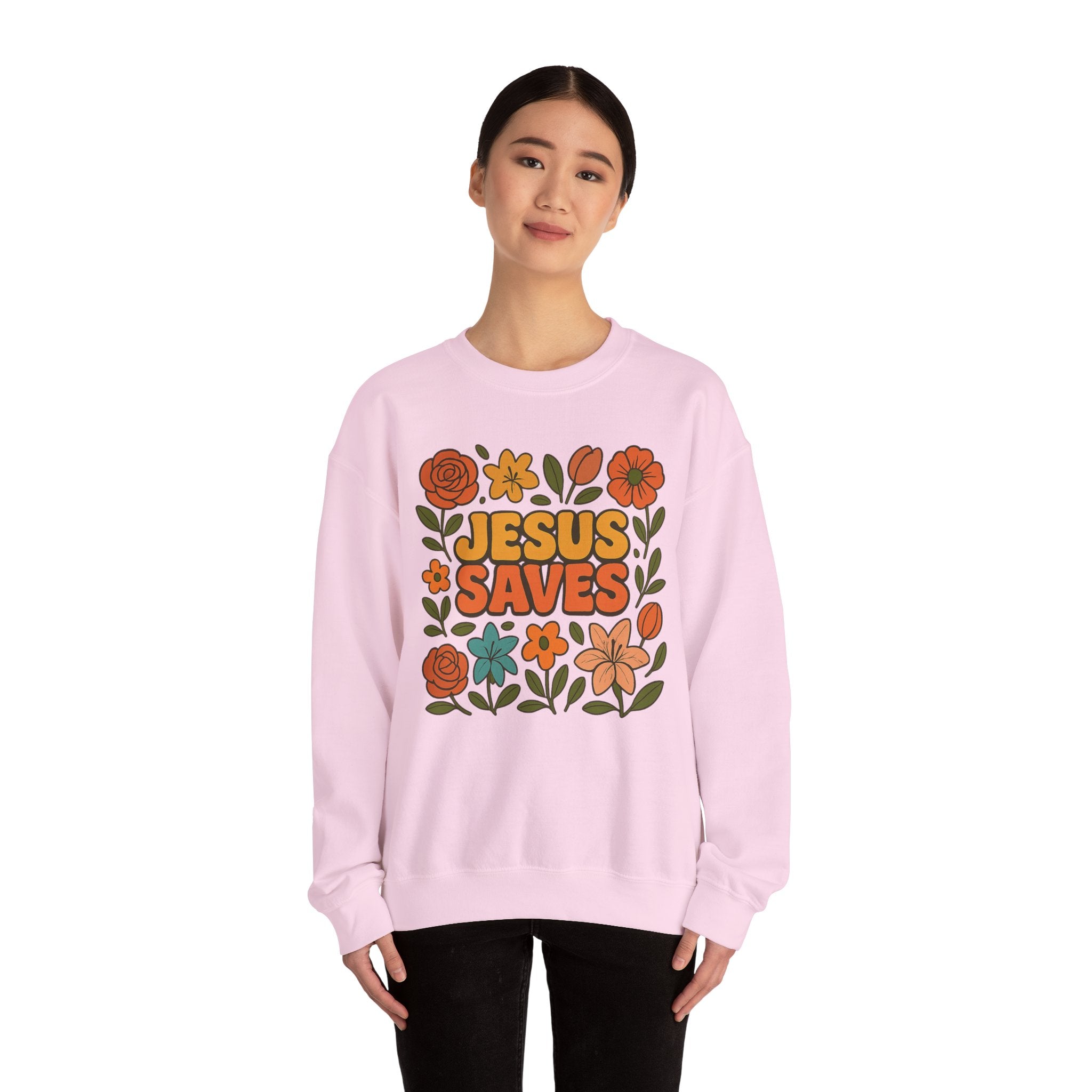 Jesus Saves Crewneck